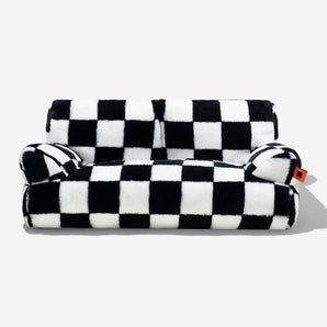 Zion Checkered Cat & Dog Sofa