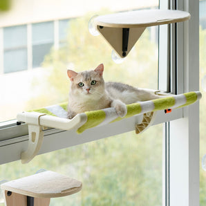 Chic Cat Windowsill Perch