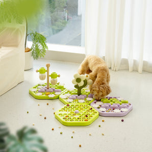 Floral Puzzle Feeders 4 Piece Set